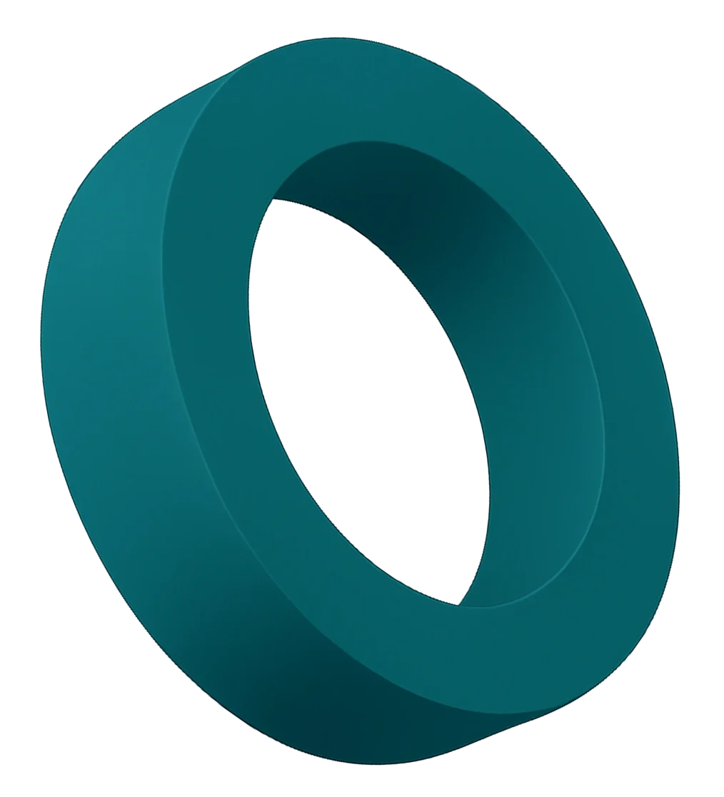 Inele 3D albastre / verzi